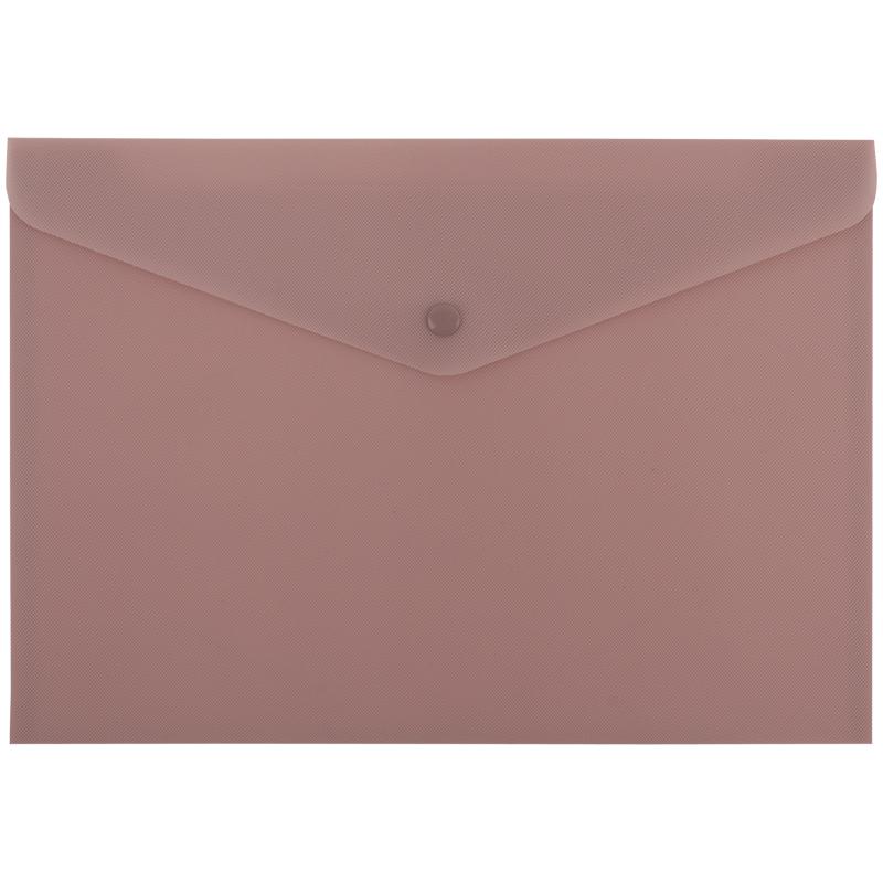 Папка на кнопці Morandi Axent 1412-14-A, А4, рожевий